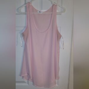 Ricki's Soft Pink Sleeveless Blouse